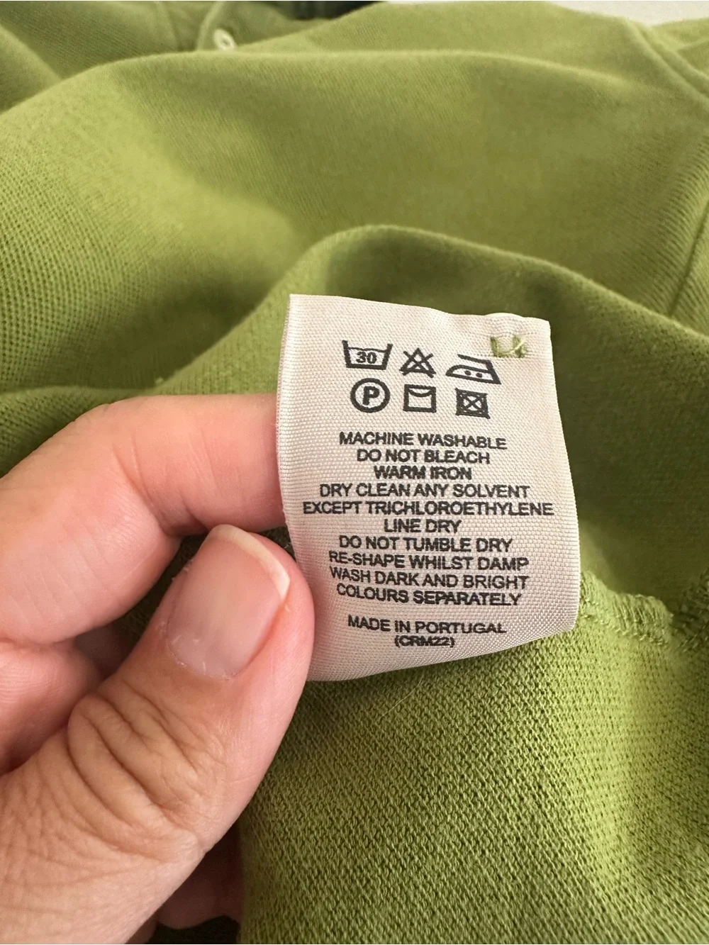 Burberry London Men’s Olive Green Embroidered Knight Polo Shirt Size Med